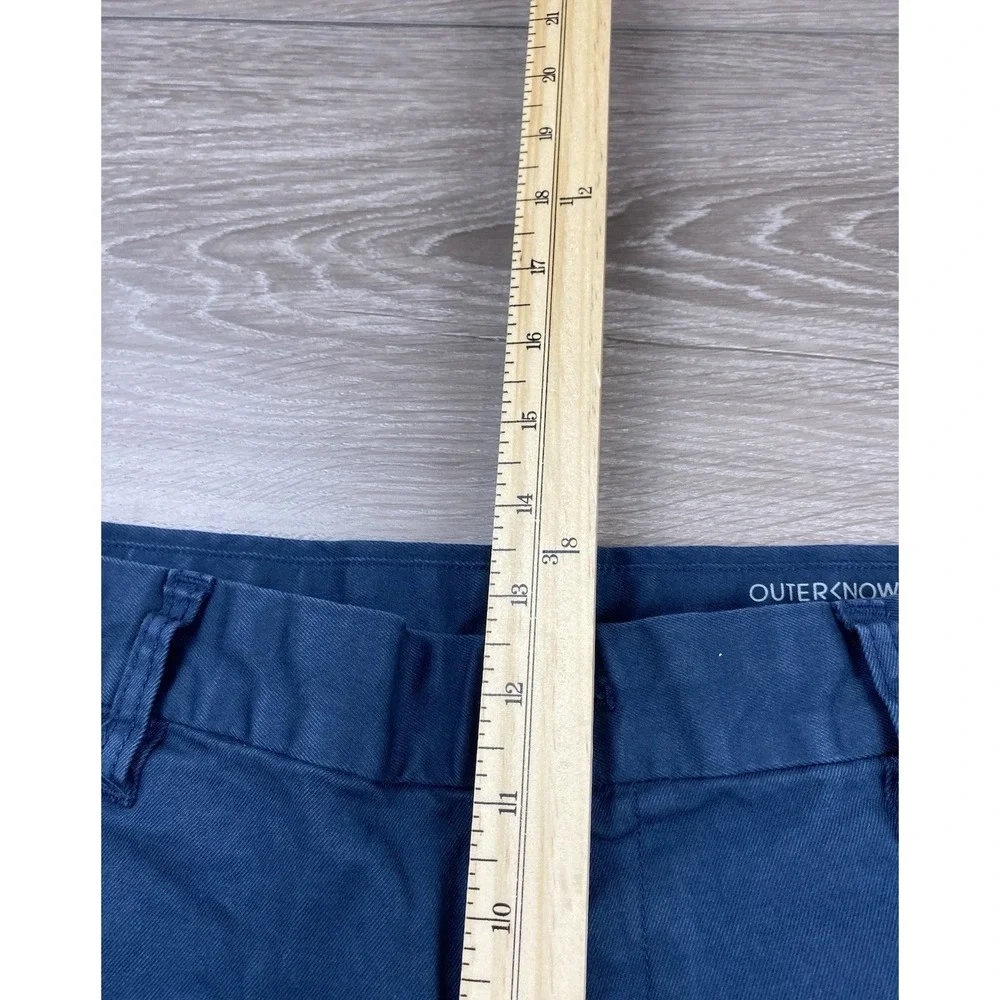 Outerknown Men's Sea Legs Chino‎ Pants Blue Green Size 34 Read